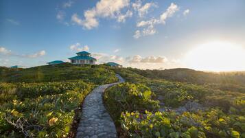 Overnatningsstedets område