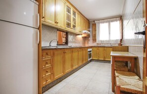 Kühlschrank, Mikrowelle, Herdplatte, Geschirrspüler