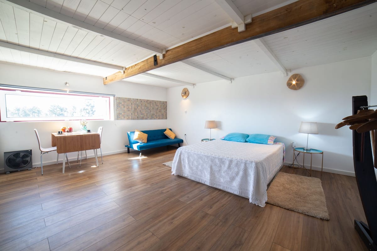 Panoramic Loft | 1 bedroom, soundproofing, iron/ironing board, free WiFi