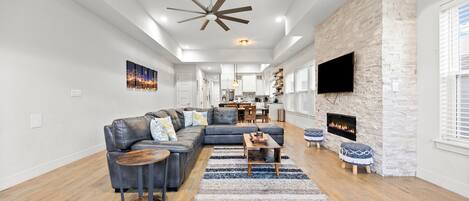 Smart TV, ping pong, offices