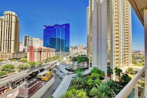 Property grounds - No Resort Fee | Balcony Strip Views, Pools & Parking (Las Vegas)