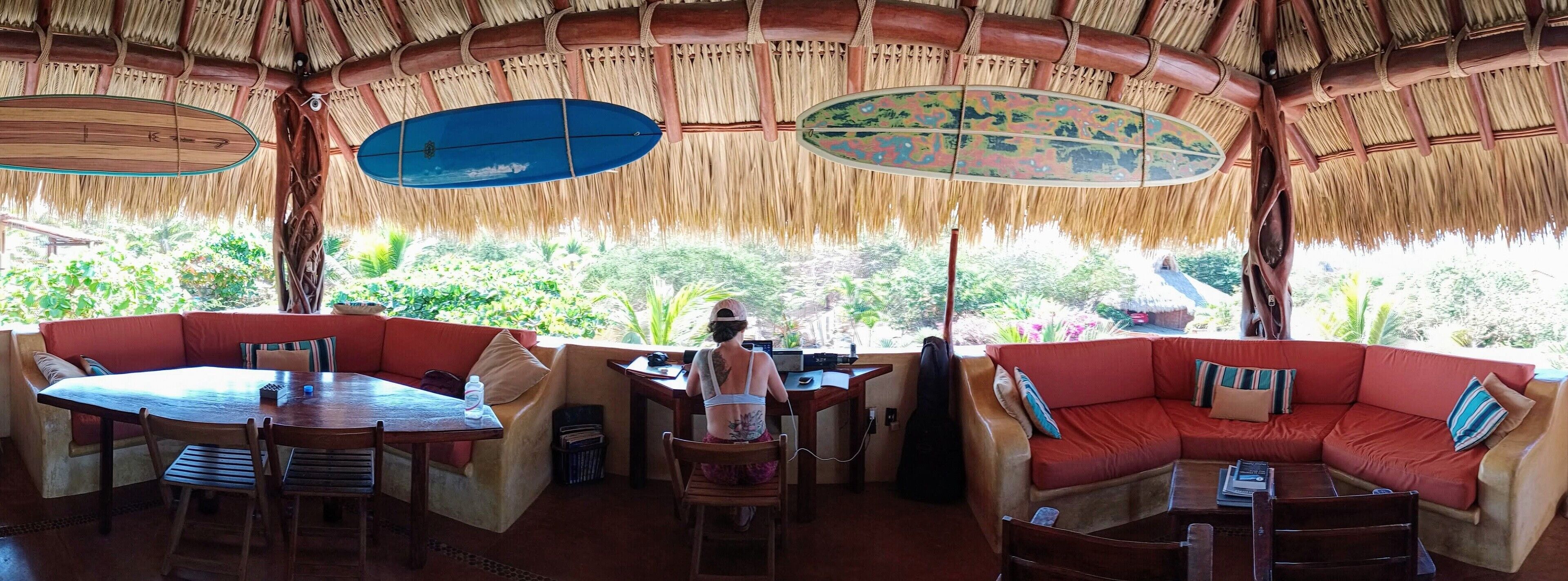 Área de sala de estar