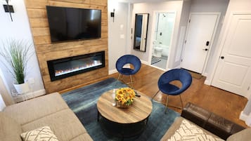 Smart TV, chimenea, Netflix y servicios de streaming