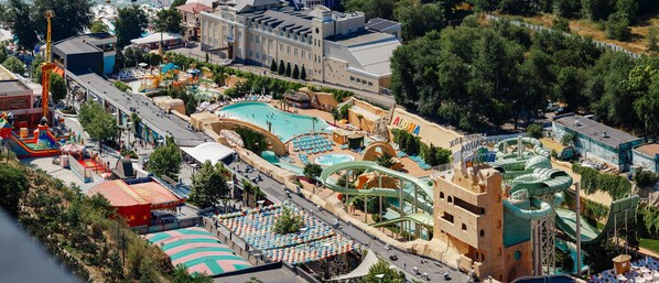 Indoor pool, outdoor pool