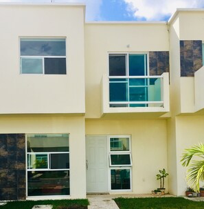 Façade de l’hébergement