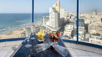 Căn hộ, không hút thuốc, có thể sử dụng hồ bơi | Quang cảnh ban công