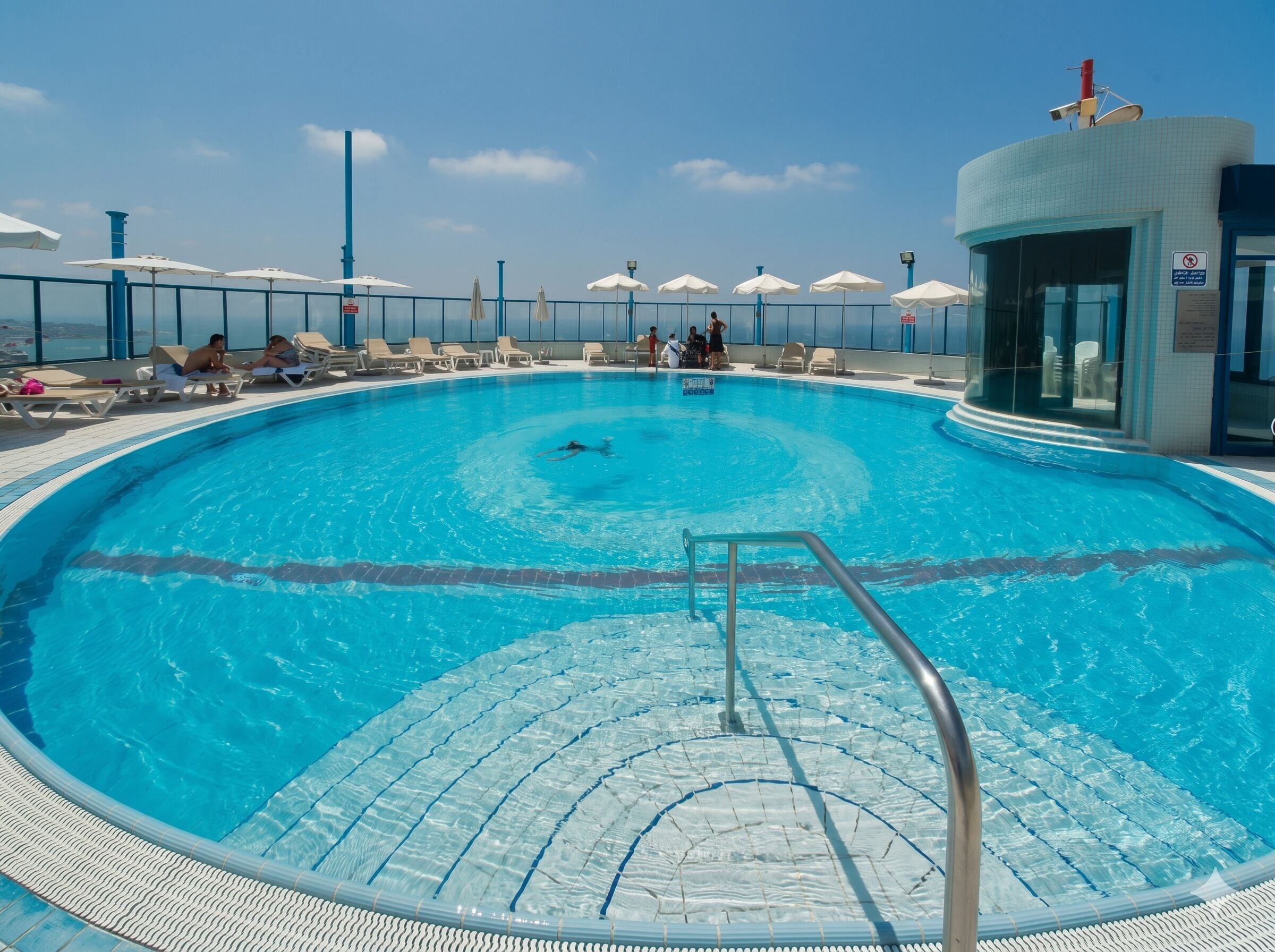 4 piscinas externas