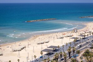 Apartment, Balcony, Oceanfront | Interior - Sea View Luxury W Balcony- Hayarkon 78 (Tel Aviv)