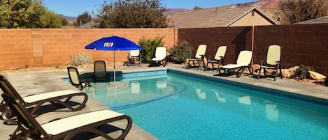 Außenpool, beheizter Pool