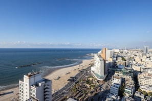 Appartement, 2 chambres, en face de la plage | Intérieur