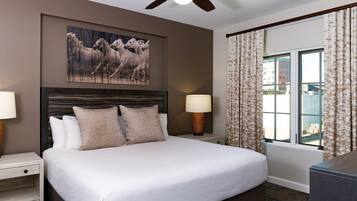 1 bedroom, iron/ironing board, internet, bed sheets