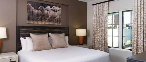 1 habitación, tabla de planchar con plancha, internet y ropa de cama