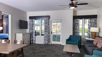 TV, video games, DVD player