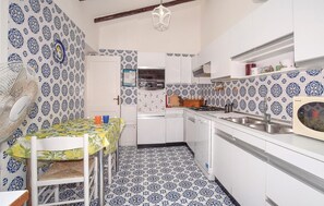 Fridge, stovetop, dishwasher