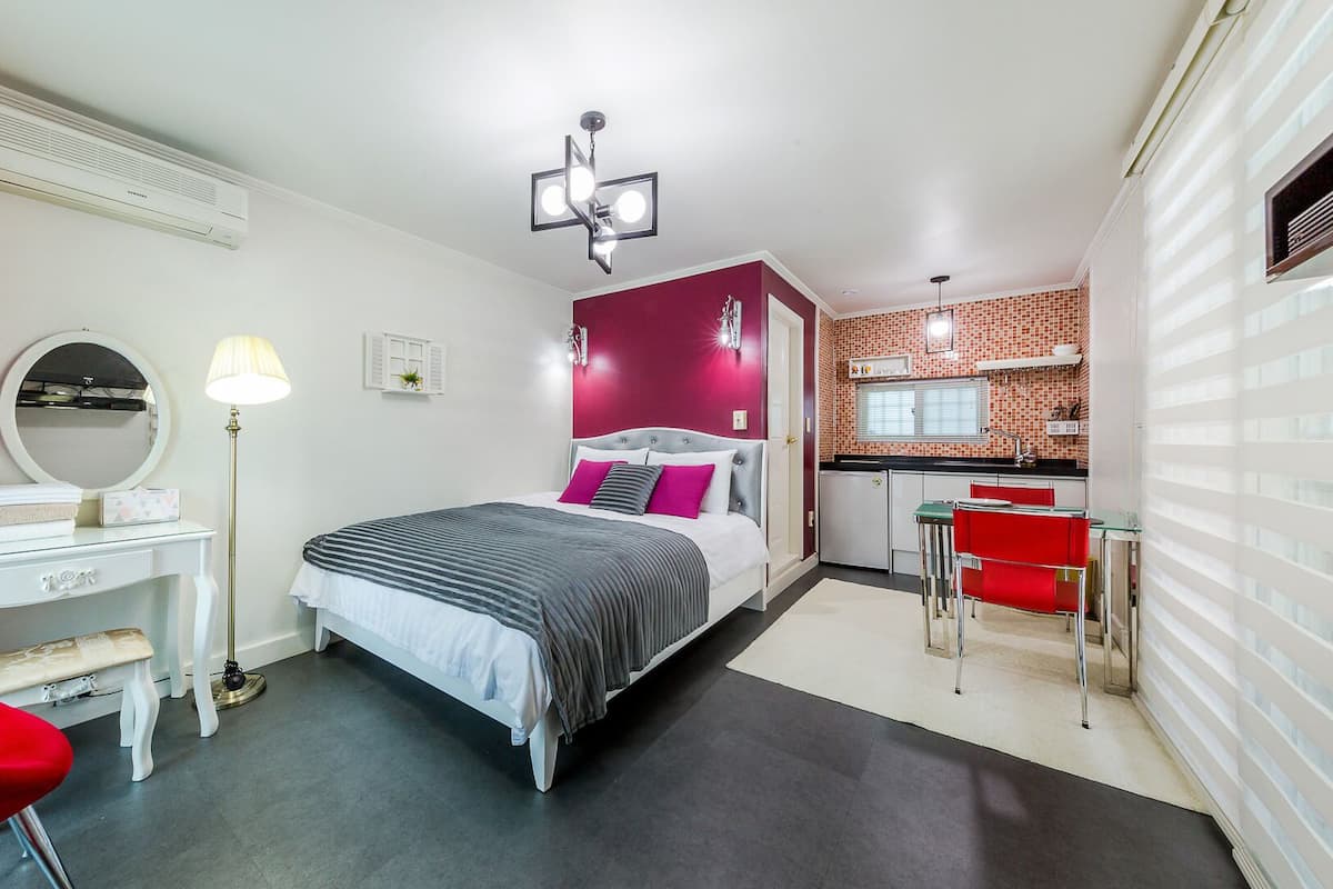 1 habitación, ropa de cama de alta calidad y cubrecamas
