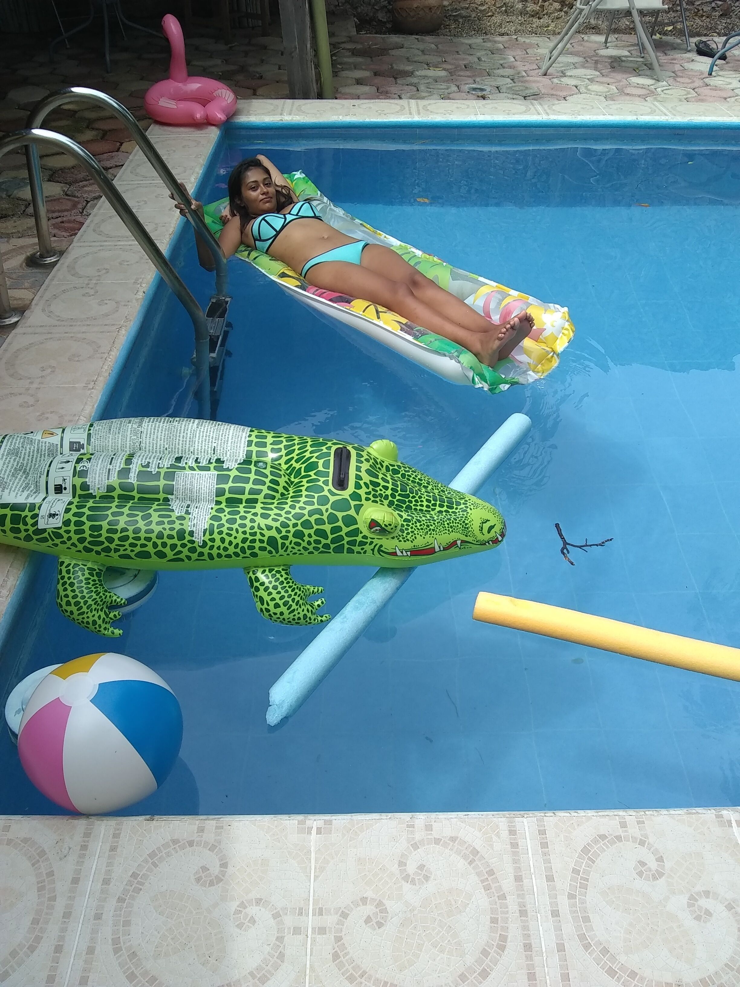 Outdoor pool, open 7:30 AM to 10:00 PM, sun loungers