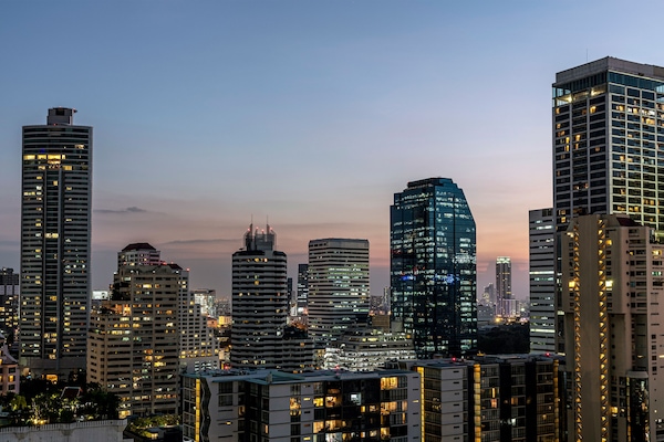 Blick auf die Stadt