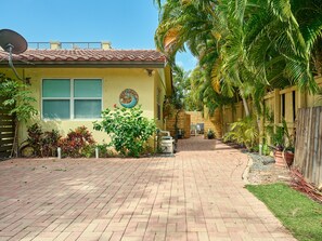 Property grounds - Steps to the beach! Secluded,!  Private patio!  Book now for season! (Boca Raton)