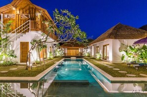 Outdoor pool - 2 Connected Villas in Seminyak street (Seminyak, Kuta, Kabupaten Badung)