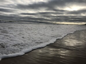 Sun-loungers, beach towels