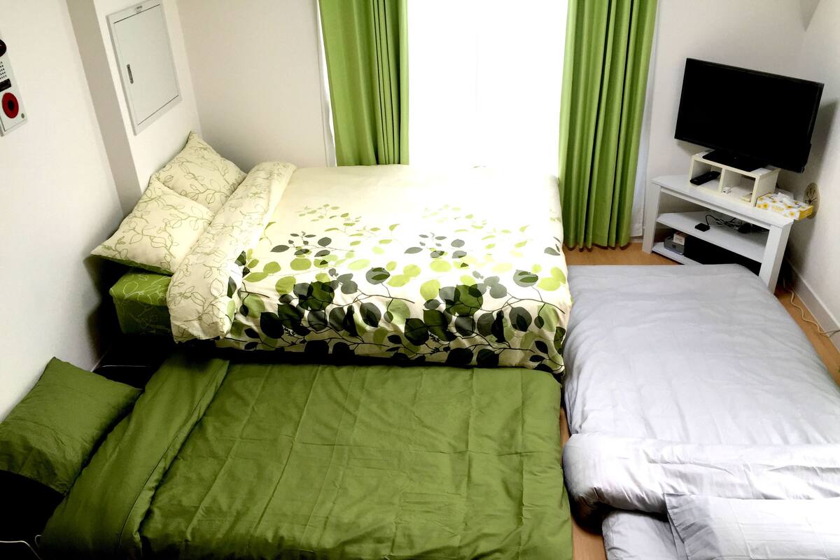 Rom (5F) | Blendingsgardiner, wi-fi (inkludert) og sengetøy