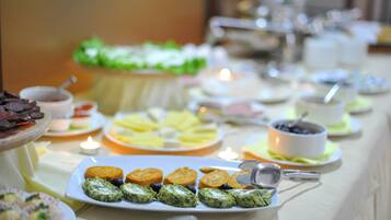 Dagelijks ontbijtbuffet inbegrepen