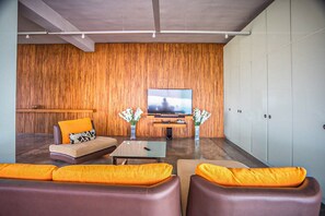 Villa de lujo | Sala de estar | Televisión de pantalla plana