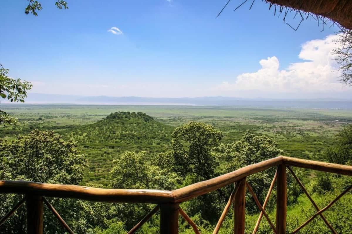 Panoramic Double or Twin Room, Lake View (1 King Bed + Extra Bed) | View from room