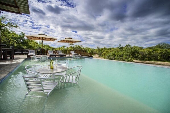 Seasonal outdoor pool