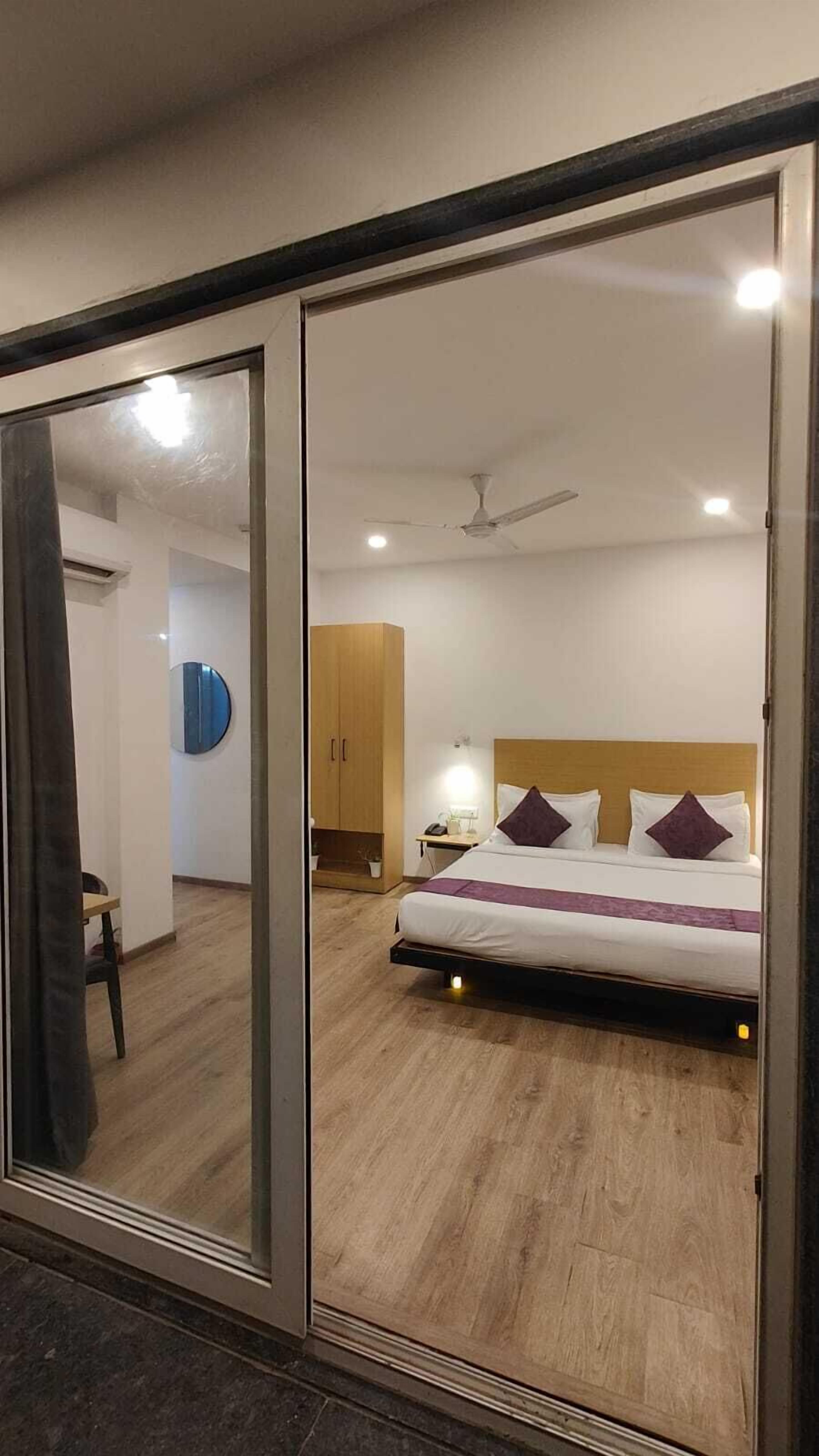 华丽客房 | 1 多间卧室、埃及棉床单、高档床上用品、羽绒被