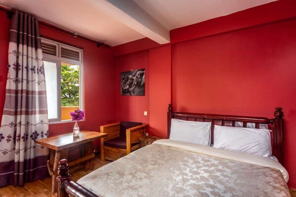 Premium bedding, individually decorated, individually furnished