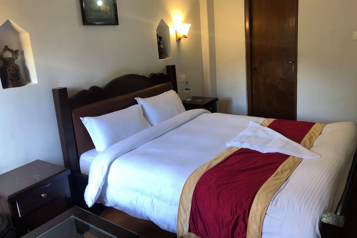 Habitación doble estándar | Escritorio, espacio para trabajar con laptop y insonorización