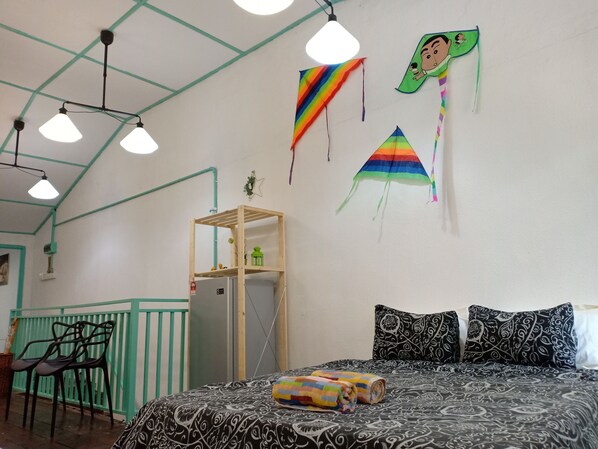 1 slaapkamer, een strijkplank/strijkijzer, wifi