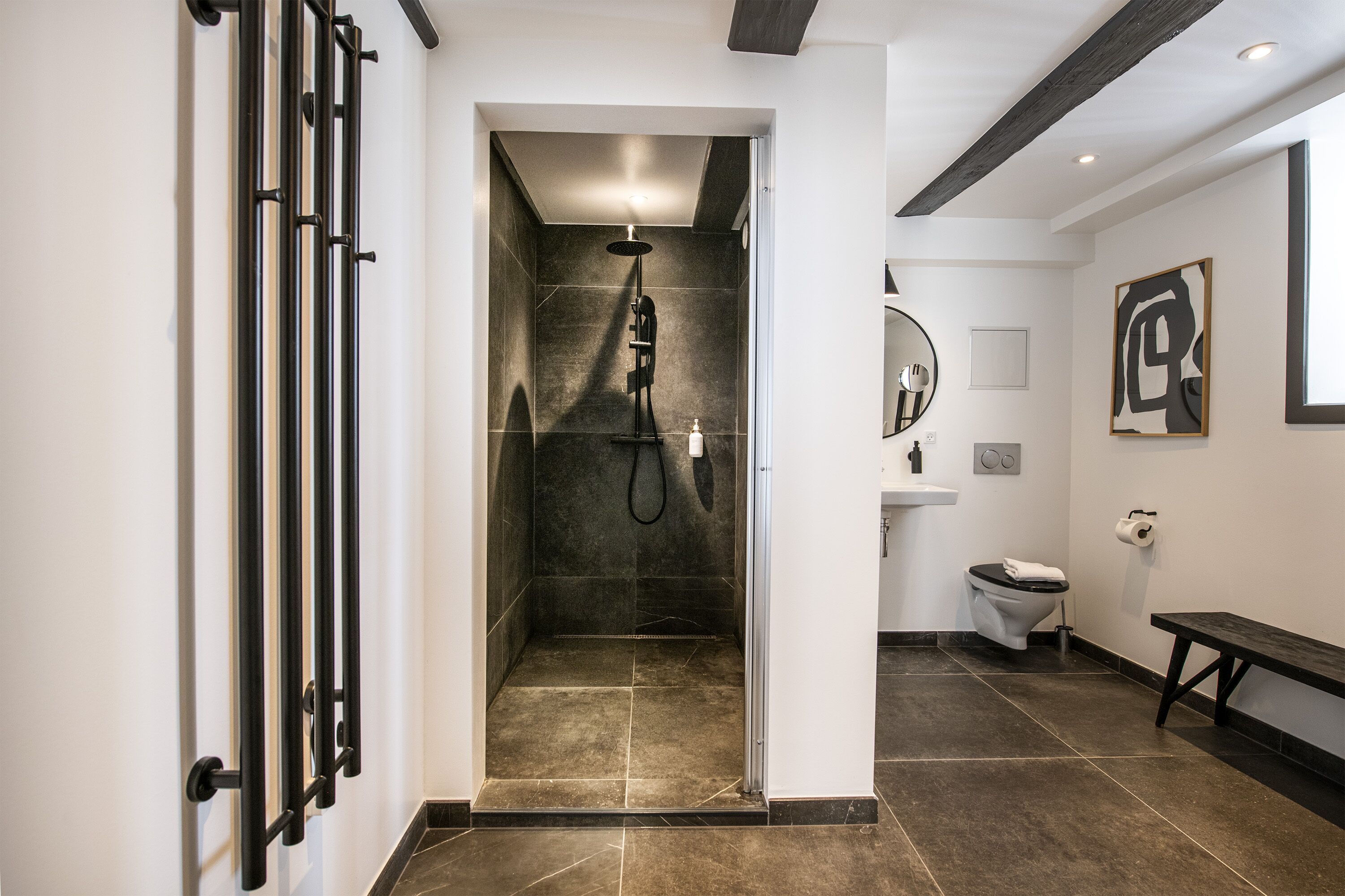 Apartament exclusiu | Bany | Dutxa, assecador de cabells, tovalloles i sabó 