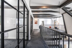 Exclusive Apartment | Living area | 50-inch Smart TV with digital channels, TV, Netflix - The Churchill Penthouse by Daniel&Jacob’s (Copenhagen)