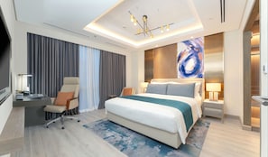 1 bedroom, minibar, in-room safe, laptop workspace