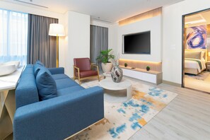 32-inch flat-screen TV with cable channels - Savoy Hotel Mactan Cebu near Newtown Beach (Lapu-Lapu)