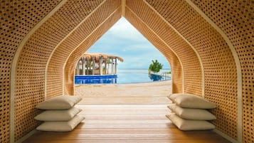 Playa privada cerca y servicio gratuito de transporte a la playa