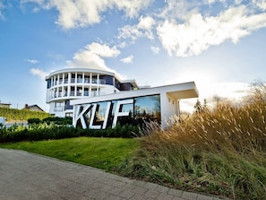 Voorkant van accommodatie