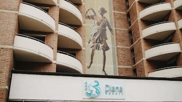 Voorkant van accommodatie