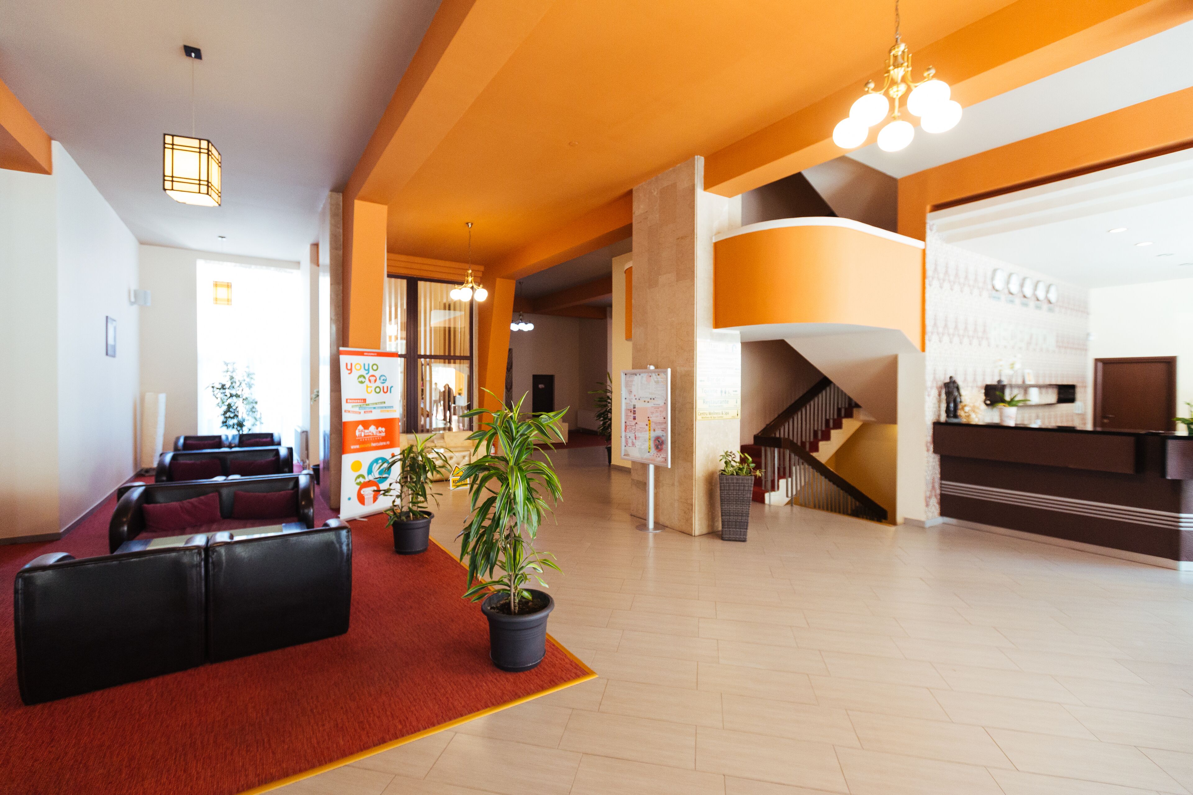 Sitteområde i lobbyen