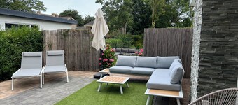 Familiebungalow i centrum af Cadzand, nær stranden (hunde tilladt)