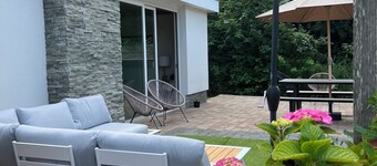 Familiebungalow i centrum af Cadzand, nær stranden (hunde tilladt)