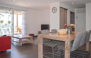 Dining - Duplex with terraces, 500m from the beach, sea view in residence with swimming pool (Pinarellu)