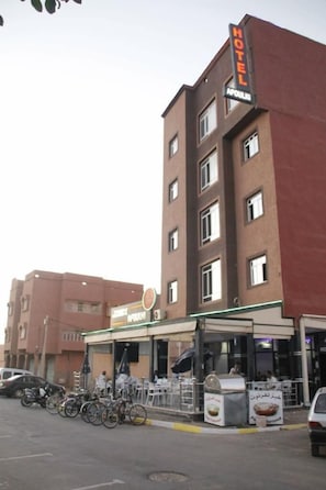 Fassade der Unterkunft