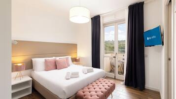 Superior Double Room, Balcony | Premium bedding, down comforters, memory foam beds, minibar