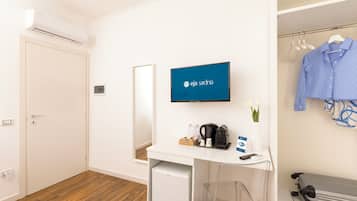 Tripla Superior, balcone | Biancheria da letto di alta qualità, copriletto in piuma