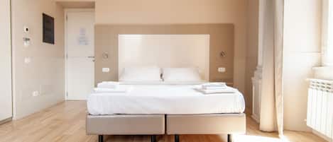 Superior Double or Twin Room, City View | In-room safe, desk, laptop workspace, blackout drapes