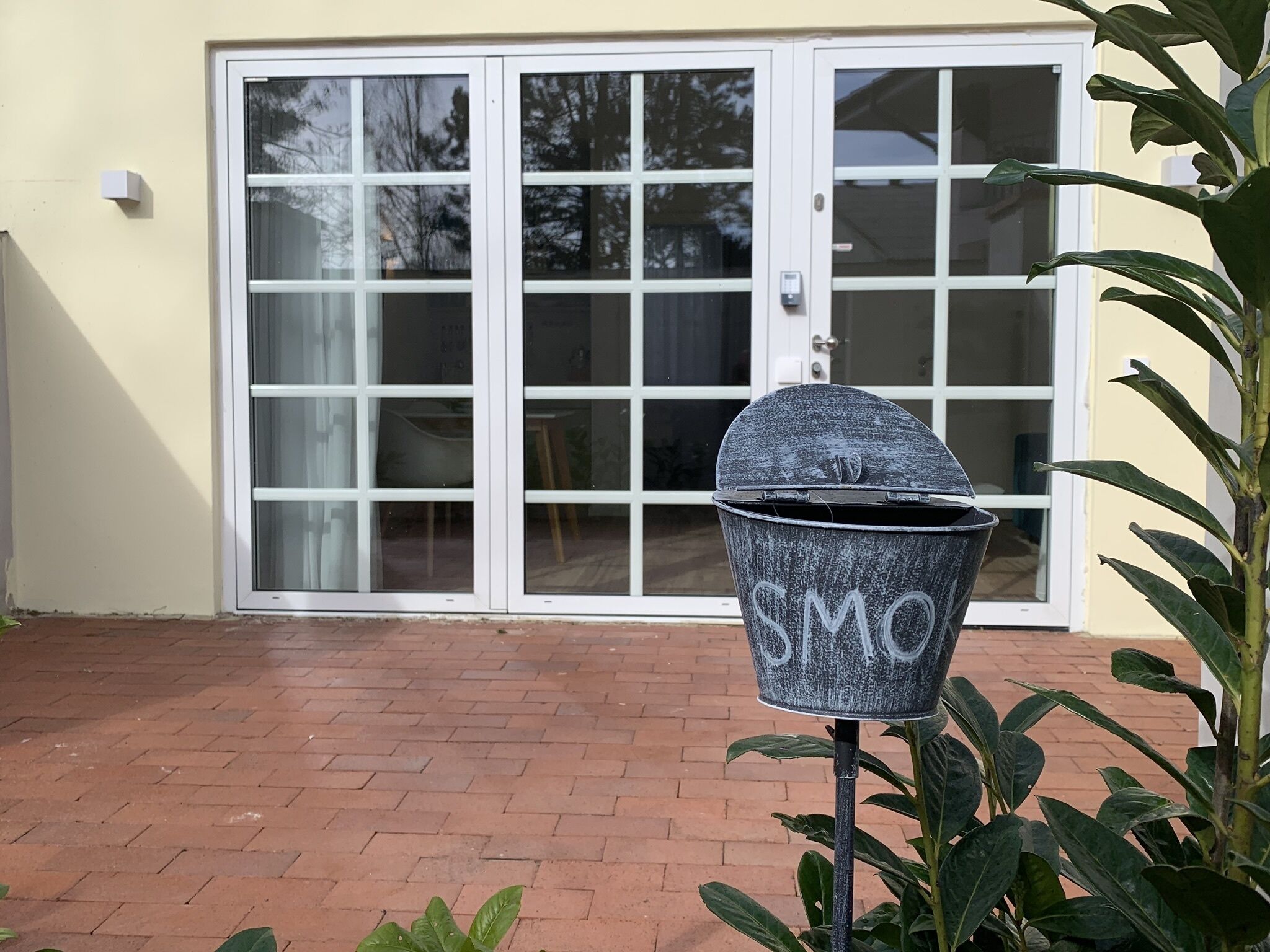 Perhesviitti, 1 makuuhuone, esteetön, terassi | Terassi/patio