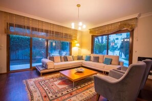 Villa, 4 Bedrooms | Living area | LCD TV - Villa Armut Marmaris (Marmaris)